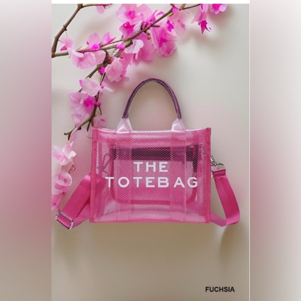 Zenana Outfitters Fuchsia Tote Bag